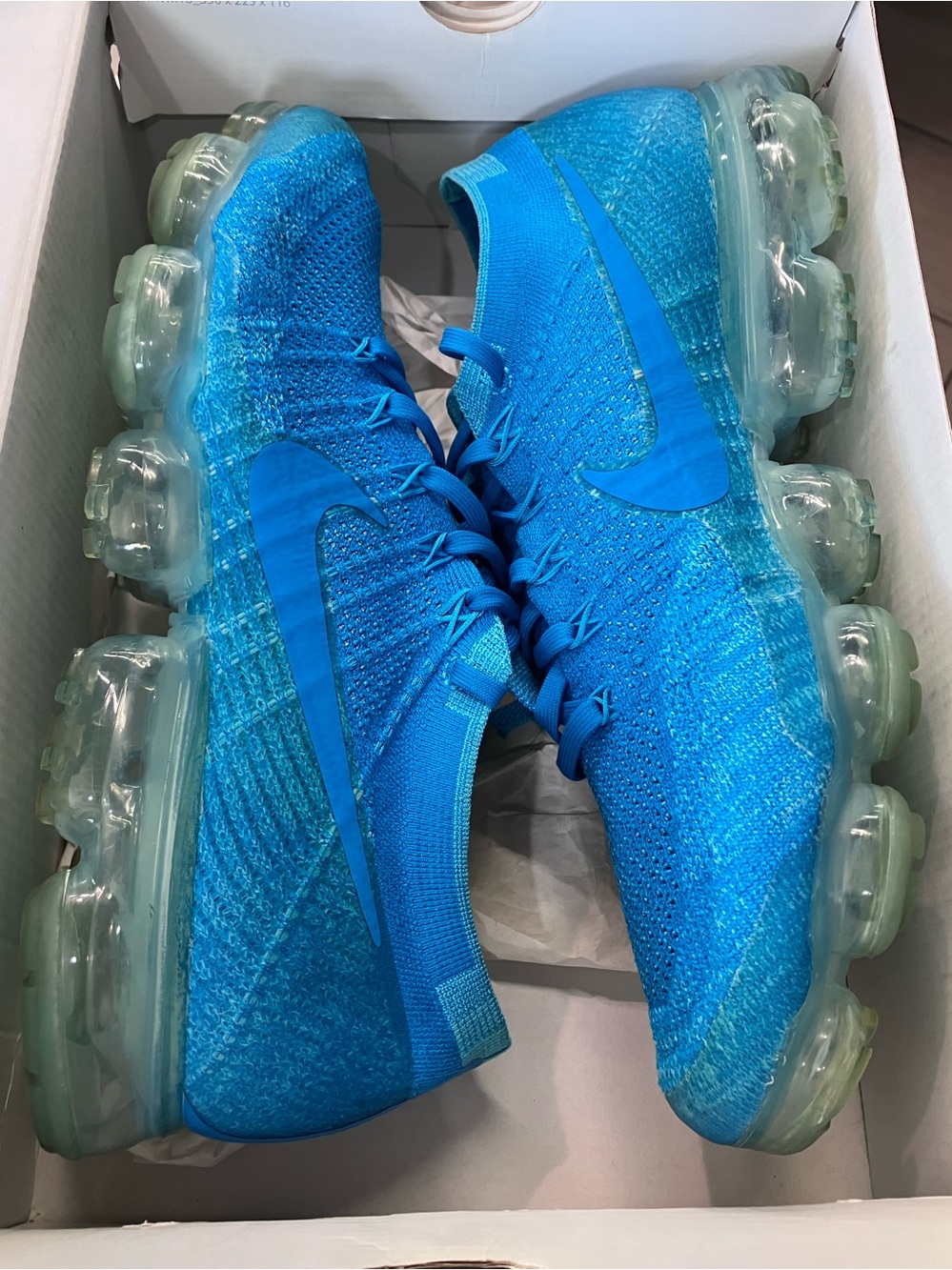 Nike Air VaporMax Blue Orbit Size 12 - Picture 8 of 9